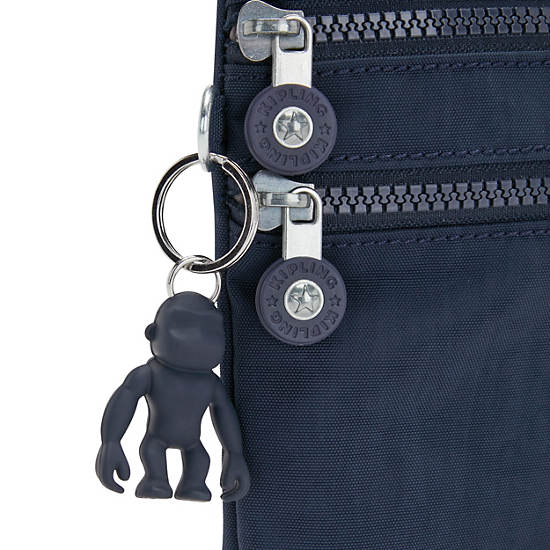 Kipling Alvar Extra Small Classic Mini Tasker Blå | DK 1307JP